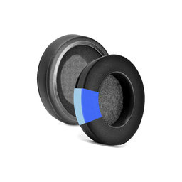 Náhradné Náušníky pre Razer Nari a Kraken, Pamäťová pena + Neoprén, Čierne, Chladivý Gél, 1 pár