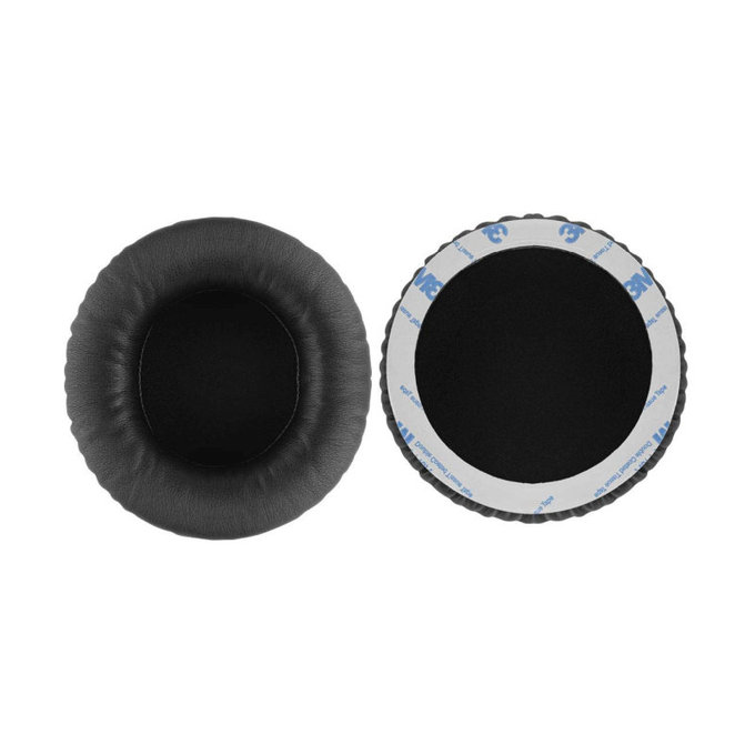 Náhradné Náušníky pre SteelSeries Siberia 200, V1, V2, V3 Prism, Pamäťová pena + PU Koža, Čierne, 1 pár