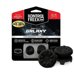 Kontrol Freek - Freek Galaxy (Black) Nintendo Switch Pro Extended Controller Grip Caps