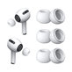 Náhradné silikonové štuple pre Apple AirPods 3 Pro, Set 3ks (L, M, S),  Biele