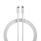 Lightning / USB-C kábel Smart, PD 27W, 2m, biela, Devia