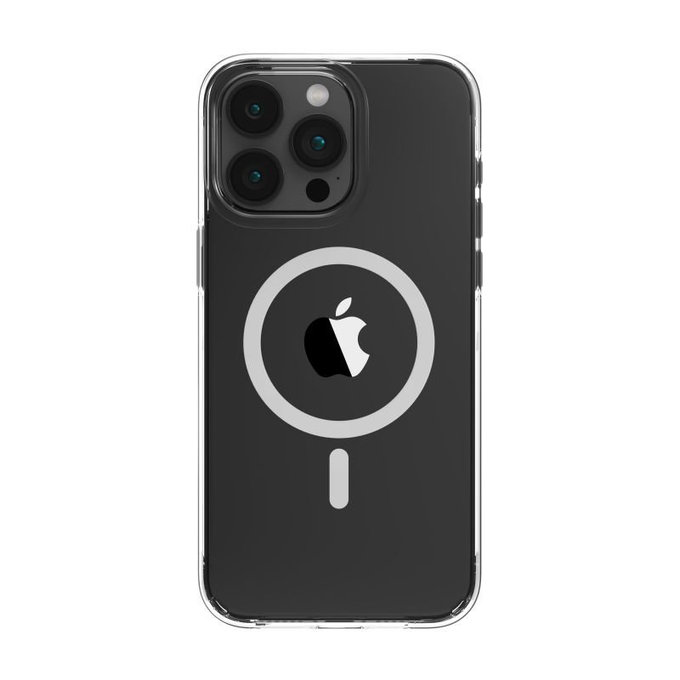 Puzdro Elemental s MagSafe pre iPhone 15, transparentná, Devia