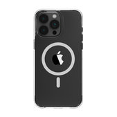 Puzdro Elemental s MagSafe pre iPhone 15 Pro Max, transparentná, Devia