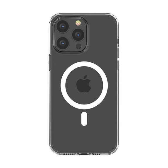 Puzdro Clear s MagSafe pre iPhone 15 Pro, transparentná, Devia