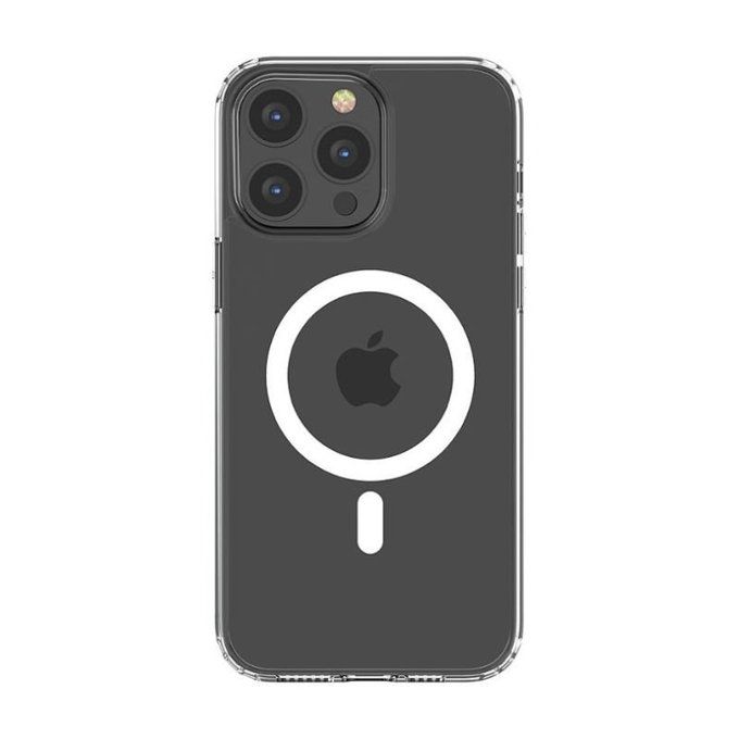 Puzdro Clear s MagSafe pre iPhone 15 Pro, transparentná, Devia
