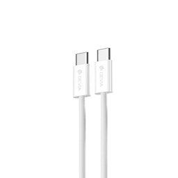 USB-C / USB-C kábel Smart, PD 60W, 1m, biela, Devia