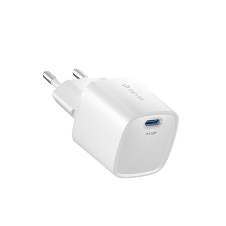 Nabíjací adaptér Mini USB-C, PD 30W, biela, Devia