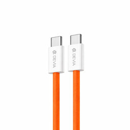 USB-C / USB-C kábel Smart, PD 60W, 1m, oranžová, Devia