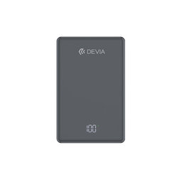 MagSafe PowerBank Extreme Speed Mini s displejom, PD 20W, 10000mAh, Space Grey, Devia