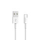 USB / USB-C kábel Smart, 2.1A, 1m, biela, Devia