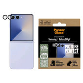 Ochranný kryt objektívu PicturePerfect pre Samsung Z Flip7, Čierna, PanzerGlass