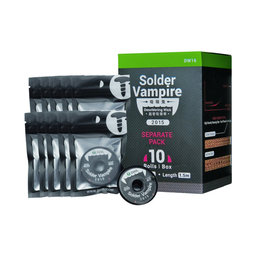 Odsávací knôt Solder Vampire, samostatné balenie, 2UUL DW16, 10ks/balenie