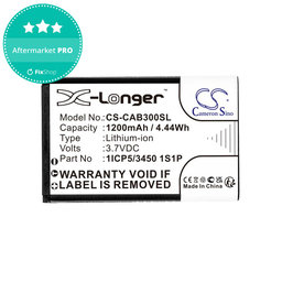 Batéria pre Cat B30, 1200mAh, Li-Ion, 3.7V, 1ICP5/3450 1S1P, HQ