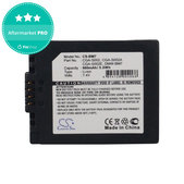 Batéria pre Panasonic DMC-FZ10, 680mAh, Li-Ion, 7.4V, CGA-S002, HQ