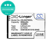 Batéria pre Siemens Gigaset, Openstage, SL, 950mAh, Li-Ion, 3.7V, V30145-K1310-X445, HQ