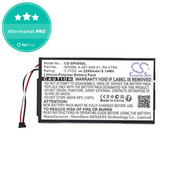 Batéria pre Sony PS Vita, 2200mAh, Li-Pol, 3.7V, SP65M, HQ