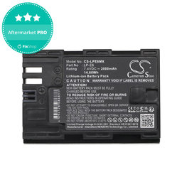 Batéria pre Canon EOS 5D Mark II, EOS 7D, EOS 70D, 2000mAh, Li-Ion, 7.4V, LP-E6, HQ