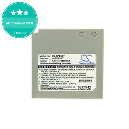 Batéria pre Samsung VP-MX10, 20, 850mAh, Li-Ion, 7.4V, IA-BP85ST, HQ