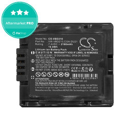 Batéria pre Panasonic NV, PV, VDR, Hitachi DZ, 2160mAh, Li-Ion, 7.4V, BZ-BP14S, HQ