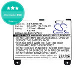 Batéria pre Amazon Kindle 2, 1100mAh, Li-Ion, 3.7V, DR-A011, HQ
