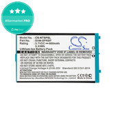 Batéria pre Nintendo Advance SP, AGS, 900mAh, Li-Ion, 3.7V, SAM-SPRBP, HQ