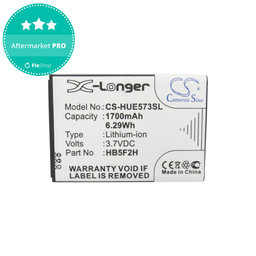 Batéria pre Huawei E5330, 1700mAh, Li-Ion, 3.7V, HB5F2H, HQ