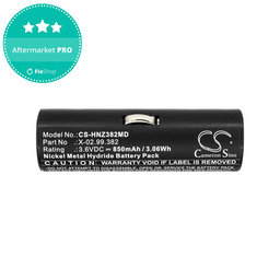Batéria pre Heine Beta Handles, Heine Ophthalmoscope Beta 200, 850mAh, Ni-MH, 3.6V, X-02.99.382, BATT/110904-A1, HQ