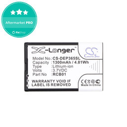 Batéria pre Doro Primo 365, 1300mAh, Li-Ion, 3.7V, RCB01, HQ