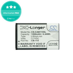 Batéria pre CAT B100, 1200mAh, Li-Ion, 3.7V, CB-115, HQ
