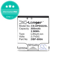 Batéria pre Doro PhoneEasy 2314, 2315, 1360, 520, 800mAh, Li-Ion, 3.7V, DBF-800A, HQ