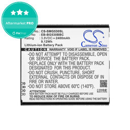 Batéria pre Samsung Galaxy J3, 2400mAh, Li-Ion, 3.8V, EB-BG530BBC, HQ