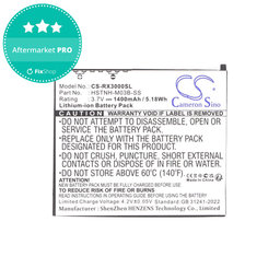 Batéria pre HP Compaq iPAQ rx3000, rx3115, rx3700, hx2110, hx2790, 1400mAh, Li-Ion, 3.7V, HSTNH-M03B-SS, HQ