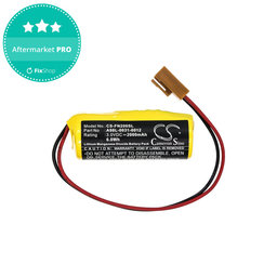Batéria pre GE Fanuc, 2000mAh, Li-MnO2, 3V, A98L-0031-0012, HQ