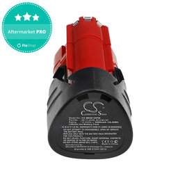 Batéria pre Milwaukee C12, M12, 2000mAh, Li-Ion, 12V, 48-11-2440, HQ