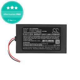 Batéria pre Logitech Harmony 9, 1300mAh, Li-Pol, 3.7V, 533-000128, HQ