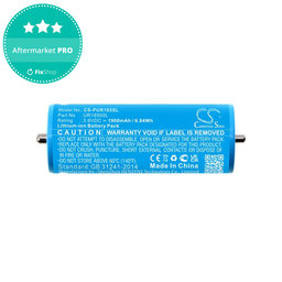 Batéria pre Braun Silk-épil 5, Silk-épil 7, Silk-épil 9, 1900mAh, Li-Ion, 3.6V, UR18500L, HQ