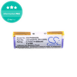 Batéria pre Philips HS8420, 650mAh, Li-Ion, 3.7V, US14430VR, KR112RRL, HQ