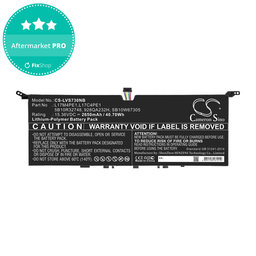 Batéria pre Lenovo IdeaPad 730-13, 2650mAh, Li-Pol, 15.36V, 5B10R32748, HQ