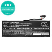 Batéria pre MSI GS40, GS43, MS14, 8000mAh, Li-Ion, 7.6V, BTY-M47, HQ