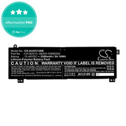 Batéria pre Asus ROG Strix G15, G17, 3500mAh, Li-Pol, 15.48V, C41N2010, HQ