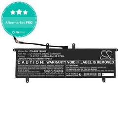 Batéria pre Asus ZenBook DUO 14, 4050mAh, Li-Pol, 15.4V, C41N2004, HQ