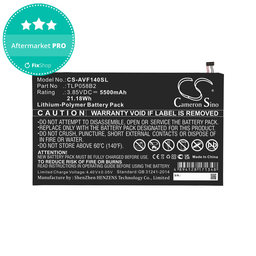 Batéria pre Vodafone Tab Prime 7, 5500mAh, Li-Pol, 3.85V, TLP058B2, HQ