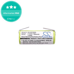 Batéria pre Oral-B Triumph 4000, 2000mAh, Ni-MH, 1.2V, 3761, HQ