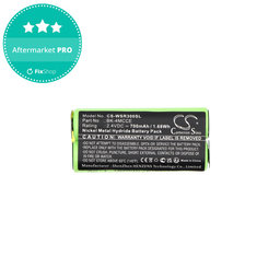 Batéria pre Waterpik 900 Sonic Toothbrush, Sensonic Plus Sr-3000, 700mAh, Ni-MH, 2.4V, BK-4MCCE, HQ