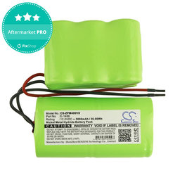 Batéria pre Zepter PWC 400 Turbohandy, 3000mAh, Ni-MH, 12V, E-1486, HQ