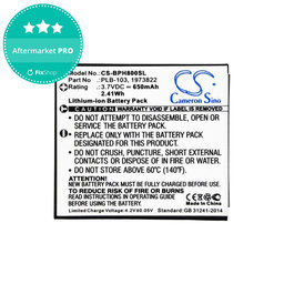 Batéria pre Bang & Olufsen Beoplay H7, H8, H9, 650mAh, Li-Ion, 3.7V, PLB-103, HQ