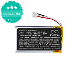 Batéria pre Sennheiser Momentum 2.0, 3.0, Urbanite XL, 600mAh, Li-Pol, 3.7V, AHB622540N1, HQ