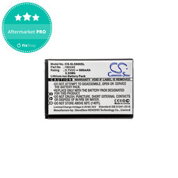 Batéria pre Steelseries 61298rx, Siberia 840, 900mAh, Li-Ion, 3.7V, 160240, HQ