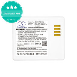 Batéria pre Arlo Pro, Arlo Pro 2, Netgear, 2200mAh, Li-Ion, 7.4V, A-1, HQ