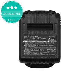 Batéria pre Dewalt DCB090, XR, 3000mAh, Li-Ion, 14.4V, DCB140, HQ